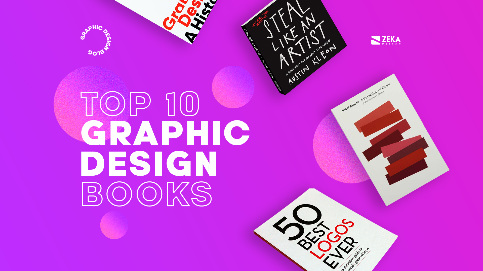 10 Best Graphic Design Books Zeka Design