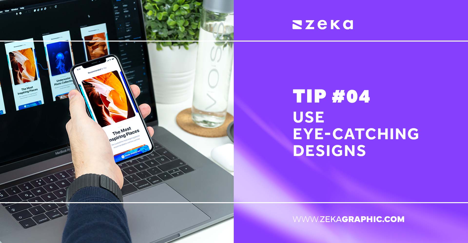 7 Graphic Design Tips For Every Website - Zeka Design