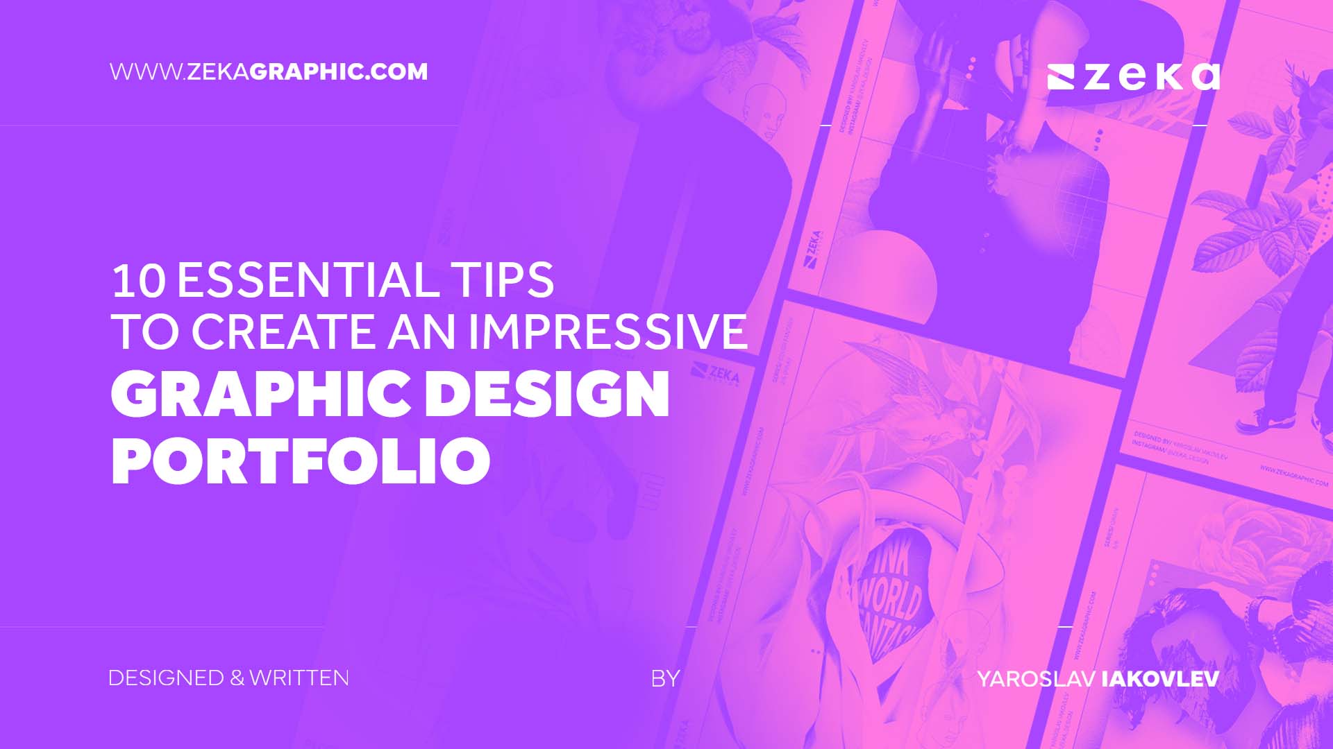 10 Essential Tips To Create An Impressive Graphic Design Portfolio ...