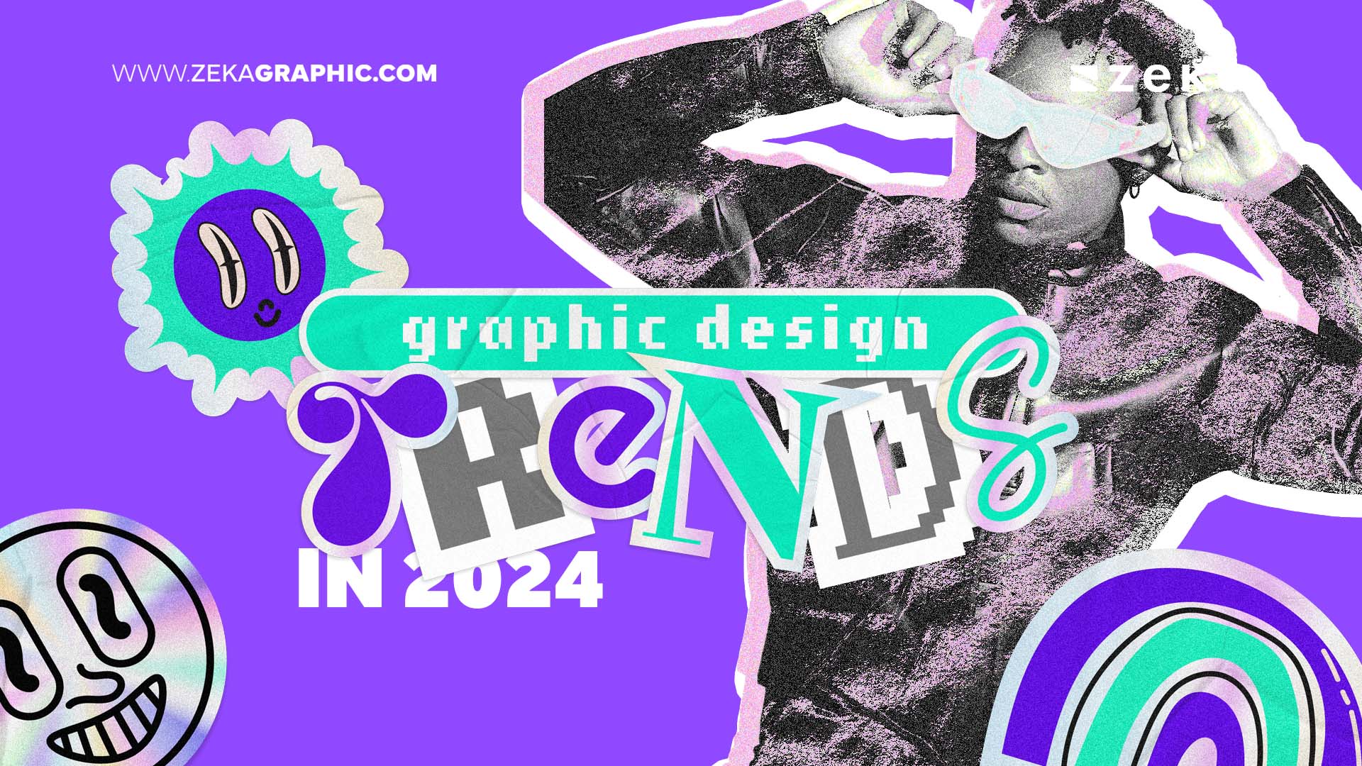Главные тренды графического дизайна 2024 года